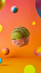 Blueberry Matcha Oat Latte